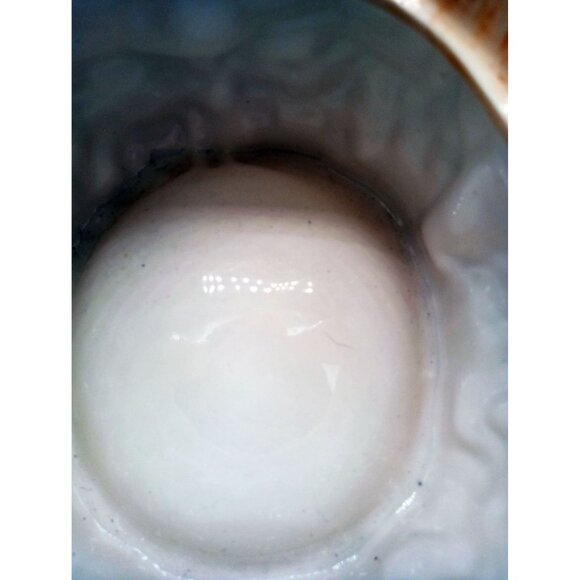 Ceramic Flower Basket Teleflora Hand Painted 10" Spring Decor Easter Vintage - Picture 5 of 12